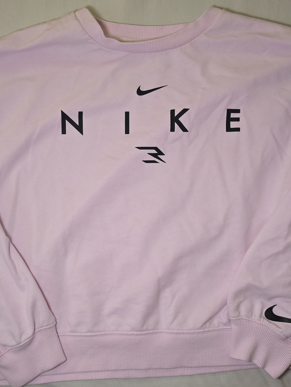 Nike Pink Logo Crewneck Sweatshirt